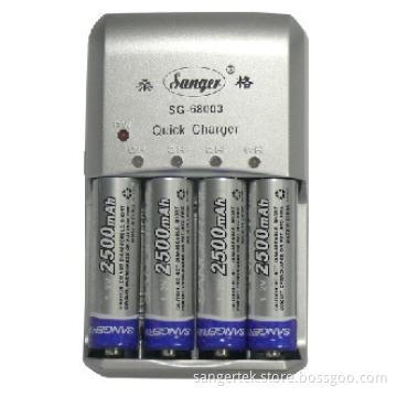 Ni-MH AA/AAA Batteries charger with four slot SG-68003